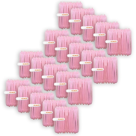 Hamiltonbuhl Skooob Tangle Free Earbud Covers, Translucent Pink, 20PK SKB-PNKT